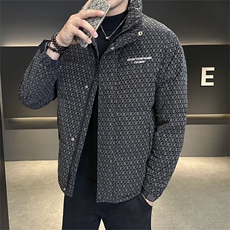 标50绒2025冬季跑量新款男士立领时尚潮流白鸭绒羽绒服夹克，男装夹克，电商A225