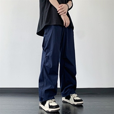 B221美式街头hiphop宽松户外工装休闲裤子LK23116-P60控78，男装休闲裤，电商B221