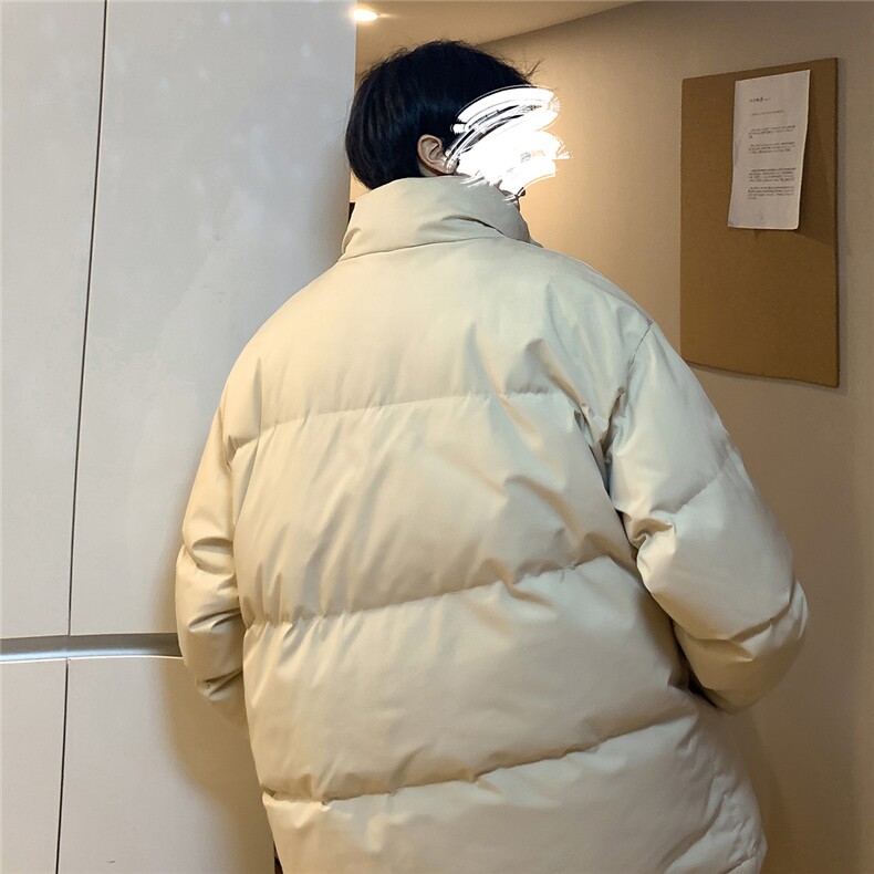 港风冬季创意卡通印花时尚立领休闲棉服A247-MY2047特批65控98,男装棉衣,电商A247