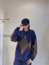 冬季新款休闲款毛衣，女装针织衫/毛衣，初唯