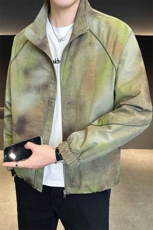 秋季外套男2025新款立领休闲百搭男士夹克C317-J7708-P115，男装夹克，电商C317
