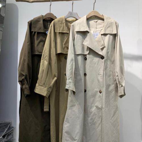 现货秋装风衣，女装风衣，佳拉佳丝