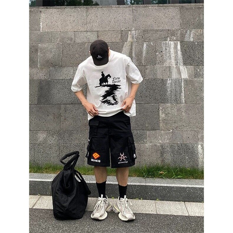 XZ809A/MBN03/P20/控38重磅印花美式复古圆领T恤,男装T恤,星座809A(原222-1)