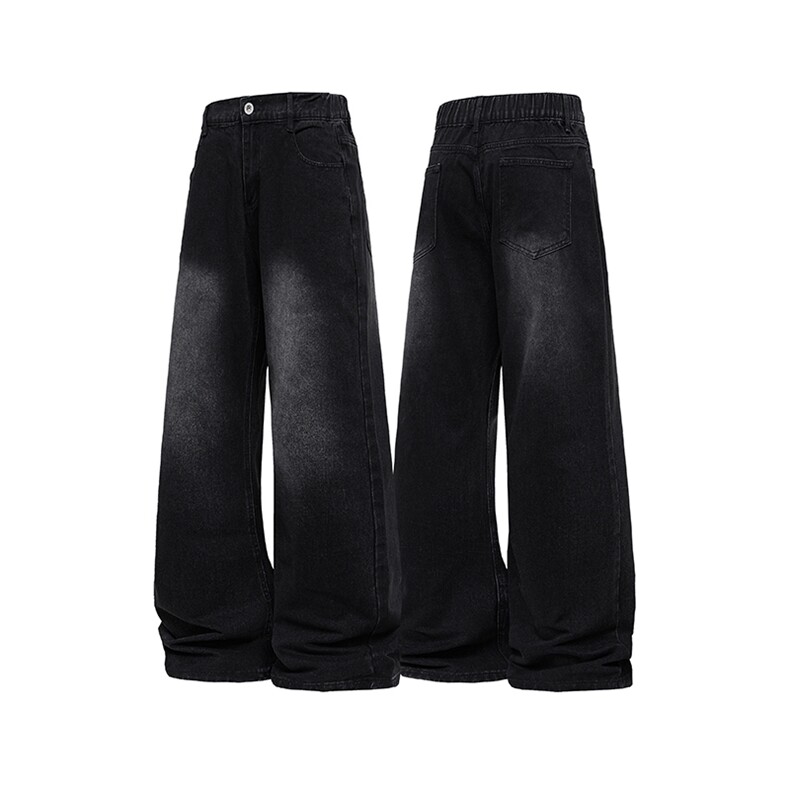 B221美式ins高街百搭修身微喇牛仔裤LK22087-特P36控68，男装牛仔裤，电商B221