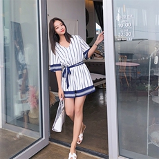 大货已出条纹控的青睐～连体裤262A-8806-P75-K118，女装裤子，Yologo