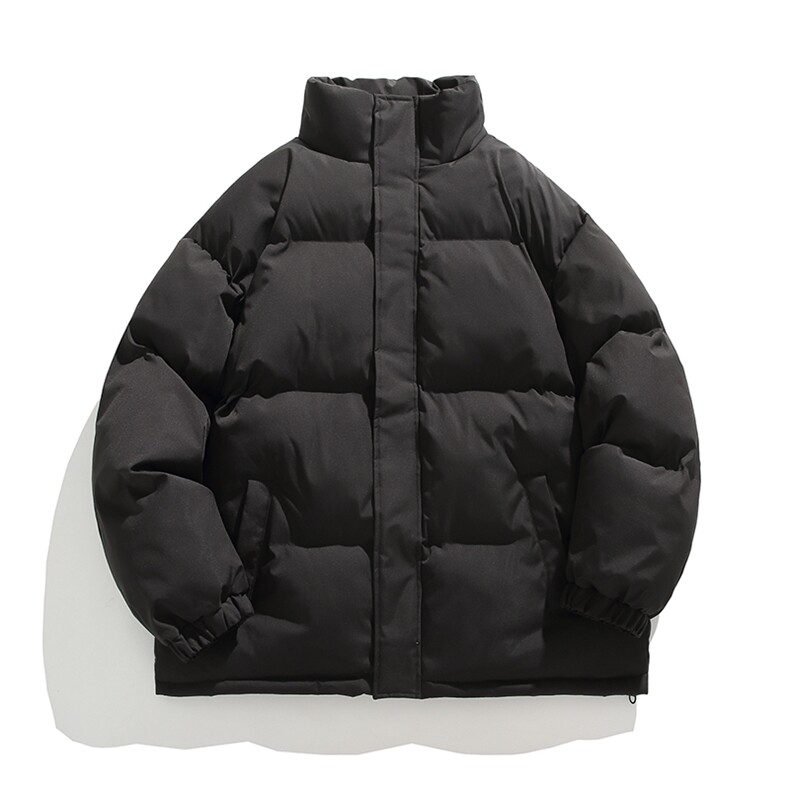 纯色简约棉服男冬季加厚韩版潮流休闲棉袄子潮牌保暖宽松棉衣外套,男装棉衣,星座310B-1