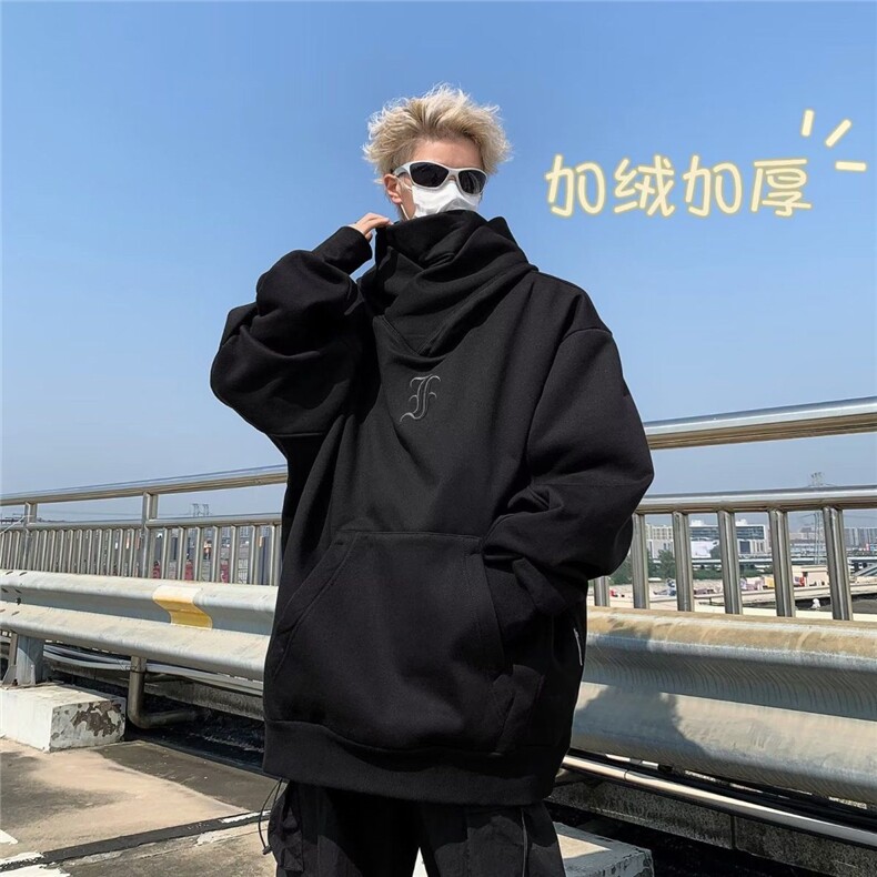 1506A/GY7670-20/P46冲锋衣卫衣男重磅加厚冬款男女卫衣,男装夹克,星座1506A