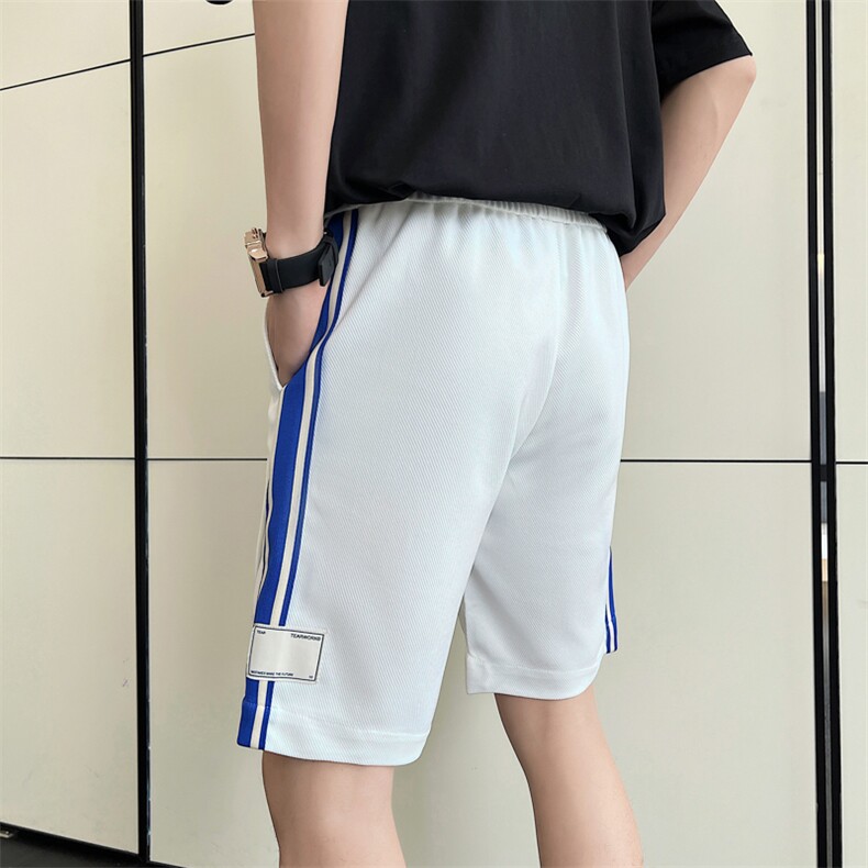 五分短裤男士韩版夏季针织休闲运动沙滩裤衩潮牌宽松卫裤中裤,男装牛仔裤,电商A327