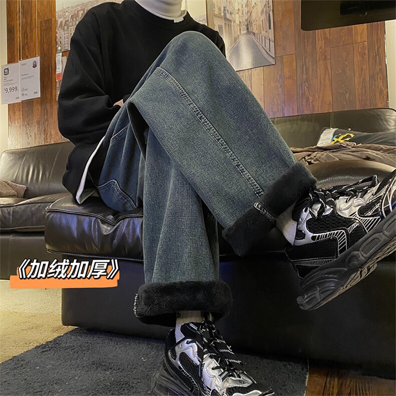 现货主推抖音品质牛仔裤NB1015特P50加绒P60控75和85,男装牛仔裤,电商C303