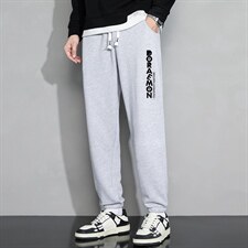 休闲裤男22秋冬新款舒适百搭运动裤潮牌修身工装裤学生卫裤Z918，男装休闲裤，星座815-2