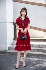 连衣裙简单大方，女装连衣裙，莲佳妮