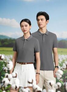 2025年夏季宽松型青春流行POLO衫透气男女同款图片