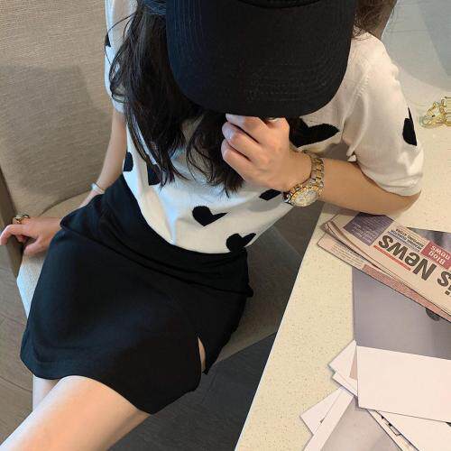 切割短裙，女装，XTZ style