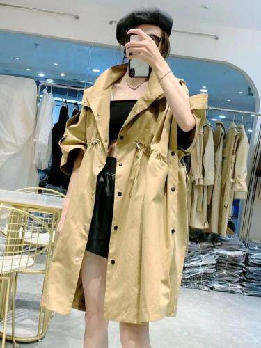 料风衣 双穿 可当披肩 可风衣穿。，女装风衣，雪莉雷拉