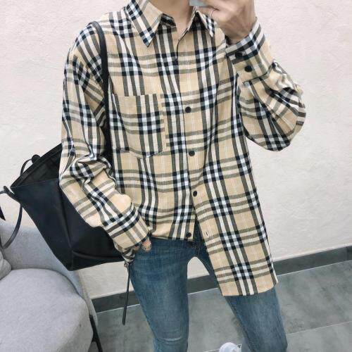 春夏格子衬衫，女装衬衫，变色鸟(4F)