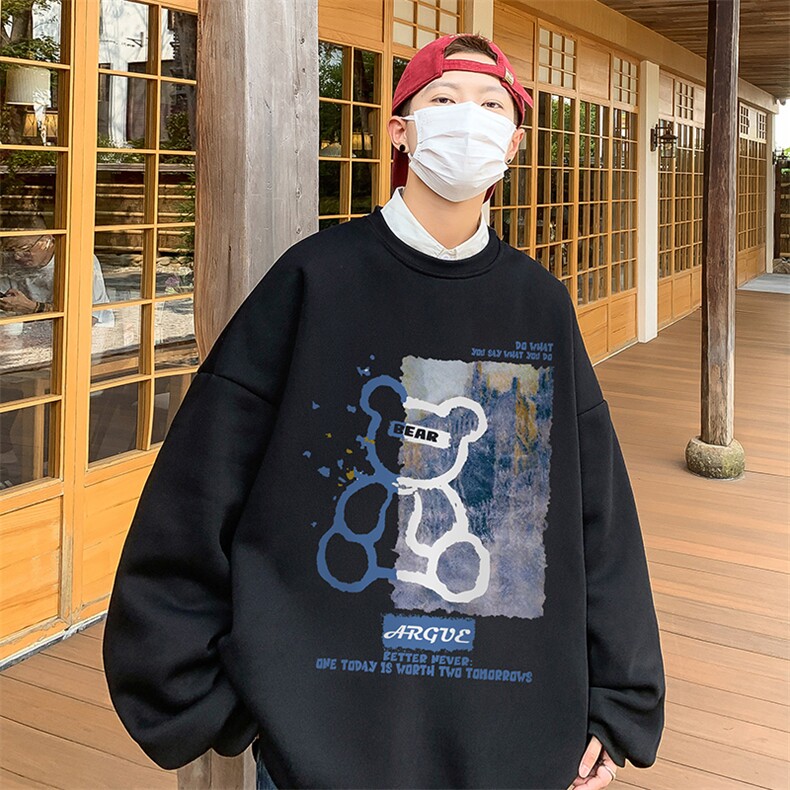 直播360克重磅美式印花卫衣Y230特P28同步供应华棉品质P38特,男装卫衣,电商A486