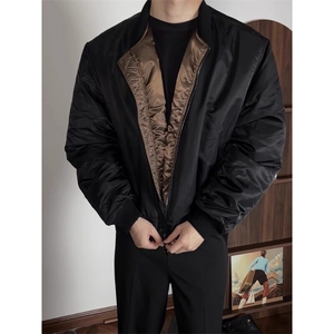 【有货】飞行夹克翻领宽松棉衣棉服外套 JK855 特P78图片