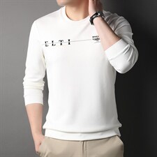 D66212钱塘2020-2中青年男士春秋新款时尚休闲百搭长袖T恤P62，男装T恤，钱塘207-2