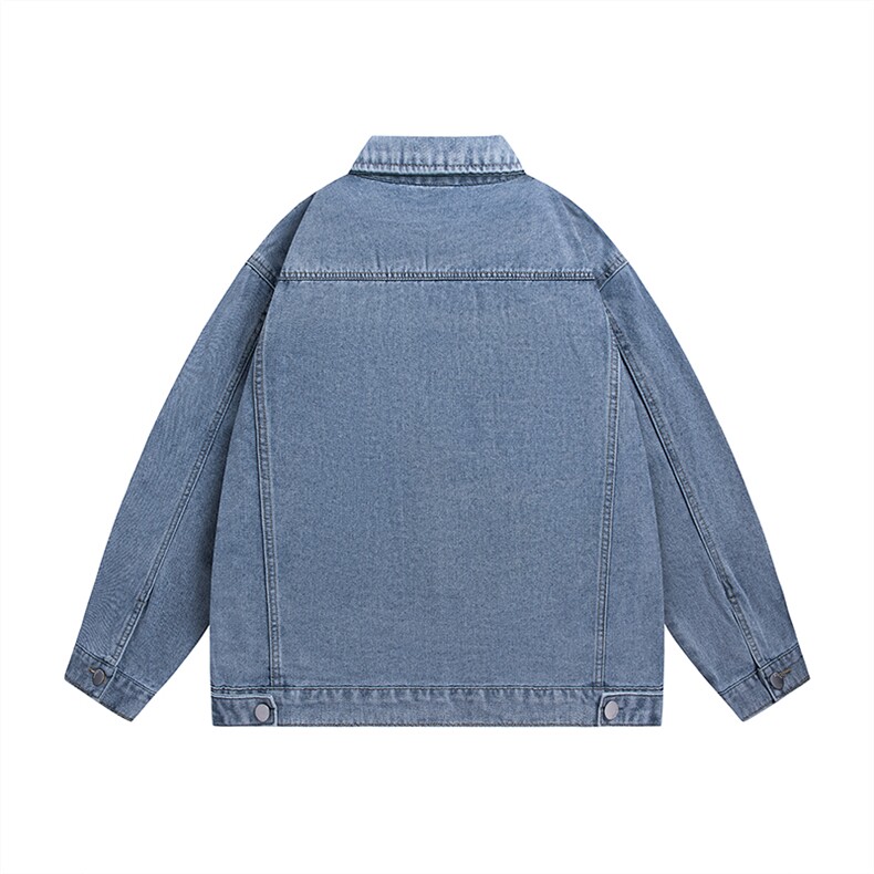 男春季新款黄泥色外套美式潮牌工装休闲翻领夹克外套J2202P75,男装夹克,星座914-1