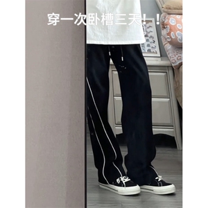 【网图有货】欧美hiphop裤子美式高街抽绳运动裤男夏季S48LL-P38图片