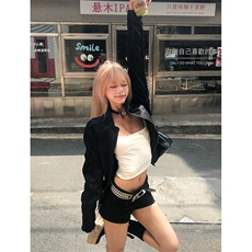 美式高街立领尼龙短款夹克男春秋休闲复古拉链飞行员外套JHY228，男装夹克，星座1116A（原606A-3）