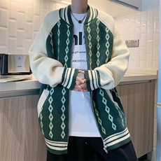 美式毛衣男慵懒风休闲针织衫开衫毛衣MY102P45，男装针织衫/毛衣，星座1116-2