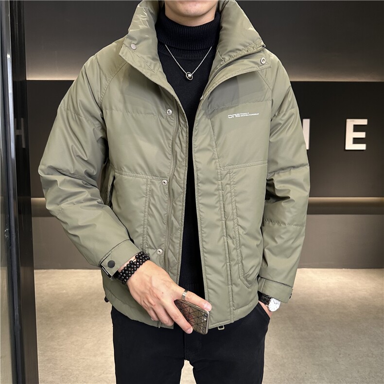 冬季新款男士立领白鸭绒加厚防寒羽绒服外套上衣YRYR191P155,男装羽绒服,电商B226