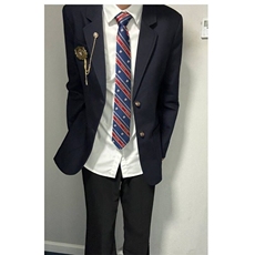 日系学院三色两粒扣DK制服套装西装衬衫西裤校金属胸针，男装西服，星座506A