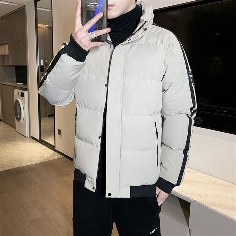 新款男百搭设计感店主风棉衣YFM051-P95控148图片