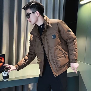 网络图现货  潮牌痞帅男款高级感2025新款修身工装棉袄JM616-P85图片