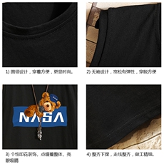 BX25247-P20港风运动汗背心男大码汗衫男无袖T恤男砖墙，男装T恤，电商A040A
