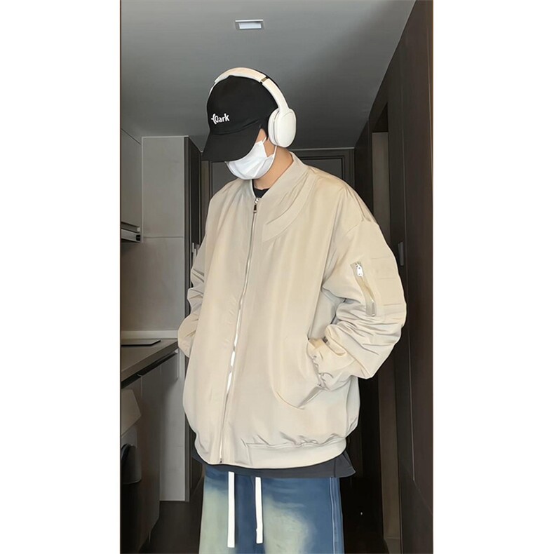 港风潮流棒球服夹克棉服男XZ213-JK03-P88控108 JK03JM-P108控128图片