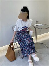 现货夏季新品碎花半身裙，女装半身裙，春天