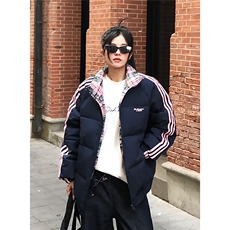 【网图现货】三道杠棉服供抖音直播（大码S-5XL）特P65-1620，男装棉衣，星座207