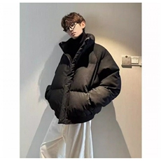 直播现货原版高品质冬季美式帆布皮棉服立体纹理加厚棉衣外套，男装棉衣，电商A486-1