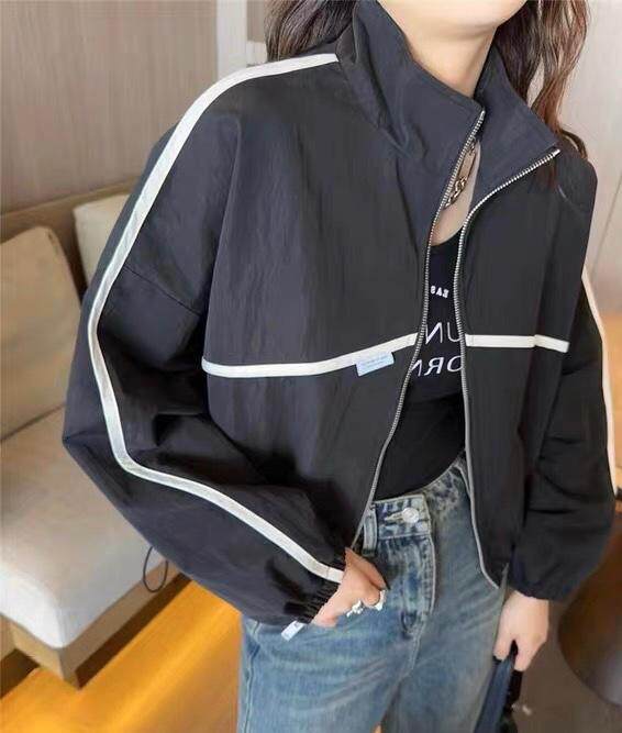 2023春季新款时尚百搭修身小众设计感宽松显瘦外套,女装其它,L·H·X