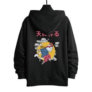 KS21012-P38 加绒款-P43 连帽开衫卫衣男运动外套大码班服 网格图片