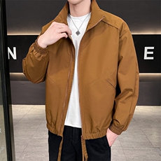 户外夹克男立领纯色上衣冲锋衣外套DSA157B-JK7822-P60，男装夹克，电商A157B