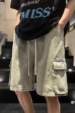 XZ616夏季新款工装牛仔短裤TY833P45控58，男装牛仔裤，星座512A（原616）
