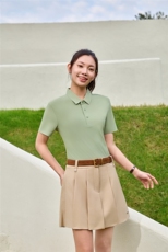 高端冰丝无痕夏季POLO衫男女同款透气POLO领2025年夏季，女装T恤，玖雅羊绒