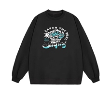 2025年秋季套头长袖通勤一个骷髅头时尚百搭通勤，女装卫衣/绒衫，花可