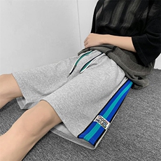 男士短裤夏季ins潮牌五分裤子男潮流休闲沙滩裤宽松运动裤K35，男装休闲裤，星座1511