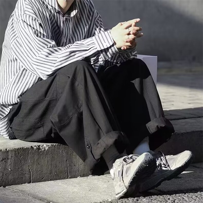 男新款青少年时尚纯棉休闲裤A675P35,男装休闲裤,星座1116-2