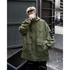 常规款外穿连帽青少年拉链潮机能风冲锋衣外套男春秋款JK018/P75，男装夹克，星座506