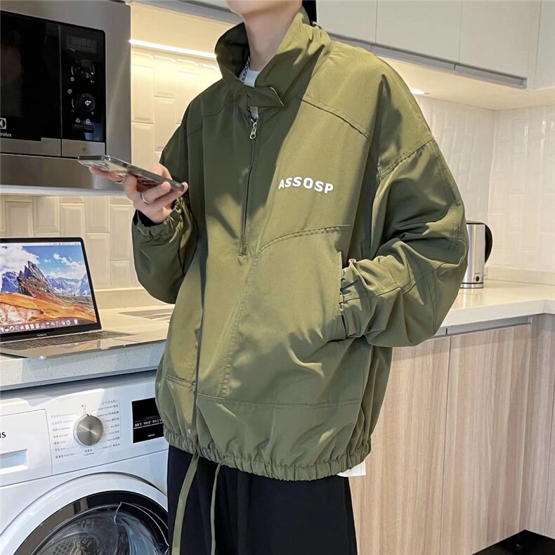 潮流夹克潮男春季外套W1133P48,男装夹克,星座1116-2