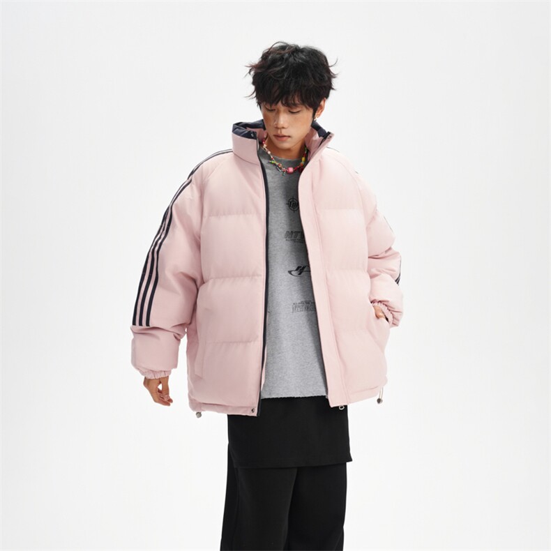 904-2-HL277-特批70冬季加厚保暖立领十色棉衣男女生大码织带棉服,男装棉衣,星座904-2