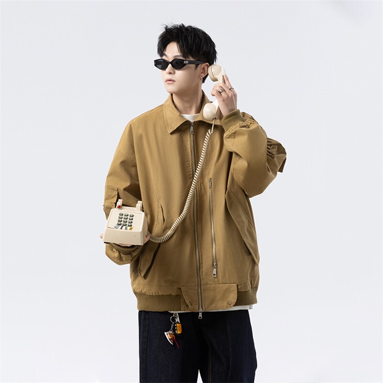 美式巴恩风复古工装夹克男cp141-特p115,男装夹克,电商B371