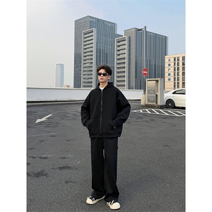 连帽卫衣套装春秋穿搭一整套高级感休闲运动外套YY6889-P125图片