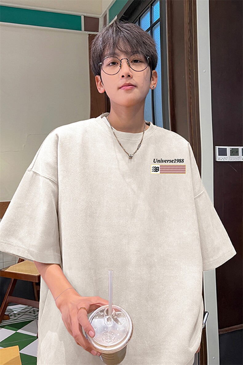 高品质220克得物抖音品质xz605-djp203-特批23控39,男装T恤,星座605(原A050)