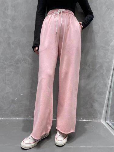 春季新款抽绳阔腿裤，女装，AT(2F)